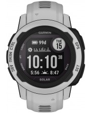 Смарт часовник Garmin - Instinct 2 S Solar , 40mm, Mist Gray -1